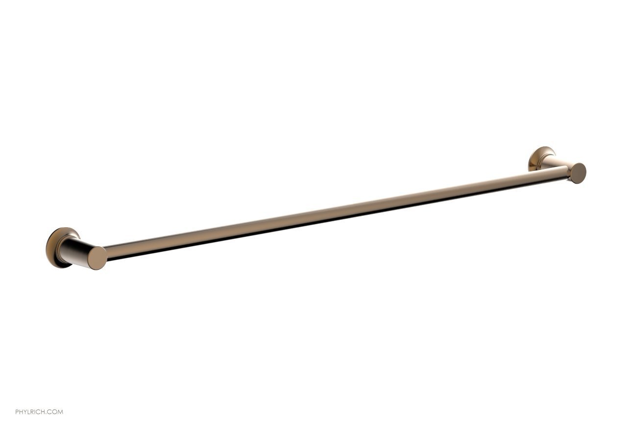HEX MODERN 30-Inch Brushed Nickel Towel Bar 501 72 - Bathroom Towel Rack for Modern Home Decor & Spa-Like Experience