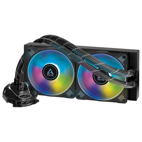 Liquid Freezer II 240mm ARGB AIO CPU Liquid Cooler - Multi-Compatible, High Performance, Black - Perfect for Gaming PCs, Workstations & Overclocking