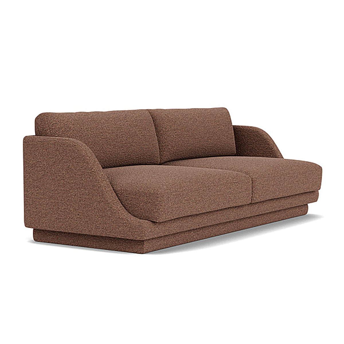 Emma Boucle 3 Seater Sofa - Modern Upholstered Living Room Couch with Soft Fabric for Home, Office, and Lounge Comfort - Perfect for Small Spaces and Cozy Gatherings