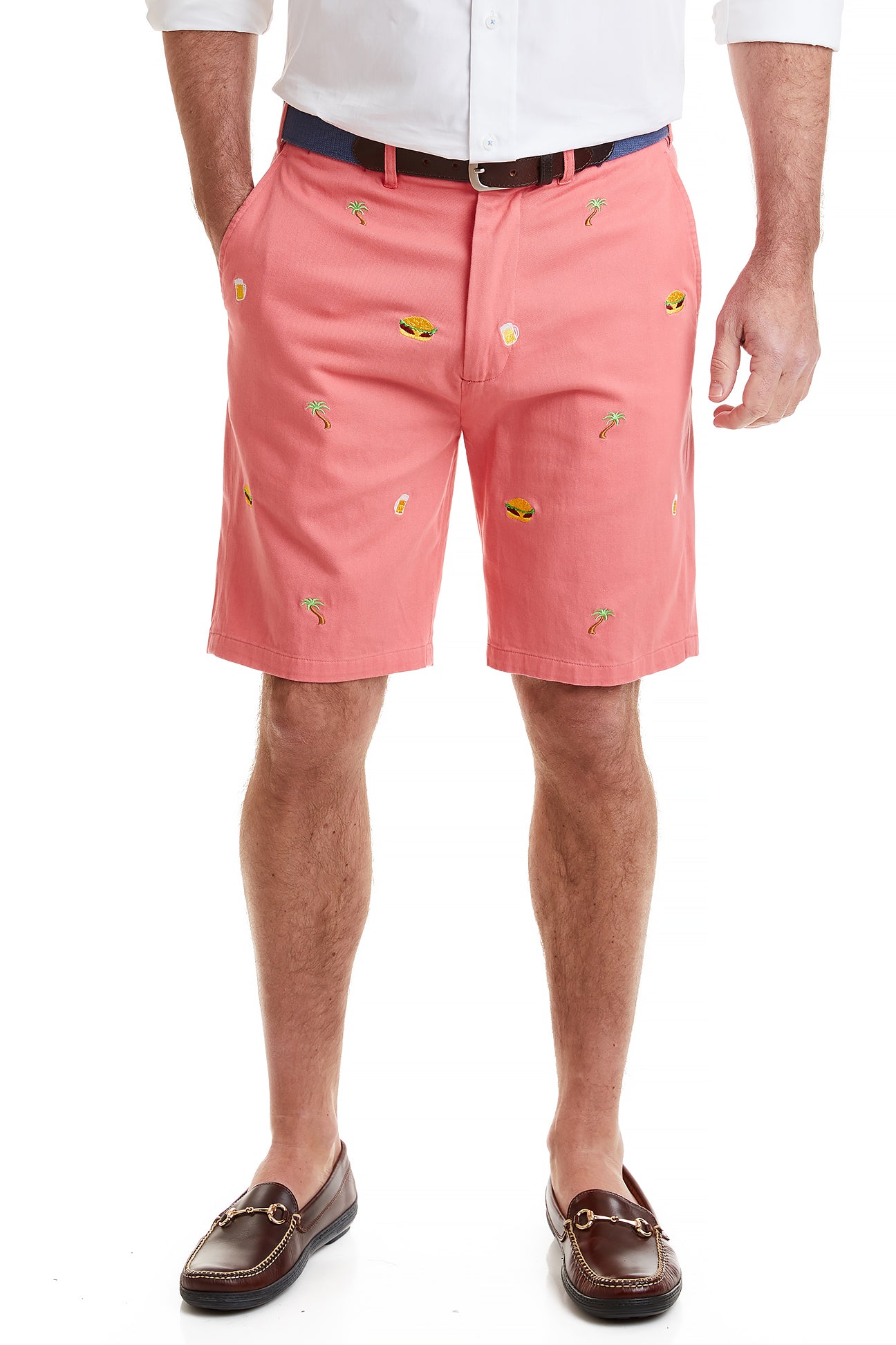 Cisco Short Stretch Twill Sunset Print Pants | Comfortable Casual Wear for Women | Perfect for Beach Vacations & Summer Outings