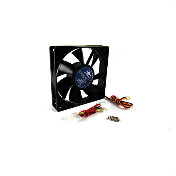Vantec Stealth 92mm x 92mm x 25mm Ultra Quiet Case Fan SF9225L - Perfect for PC Cooling, Gaming Rigs & Home Office Computers