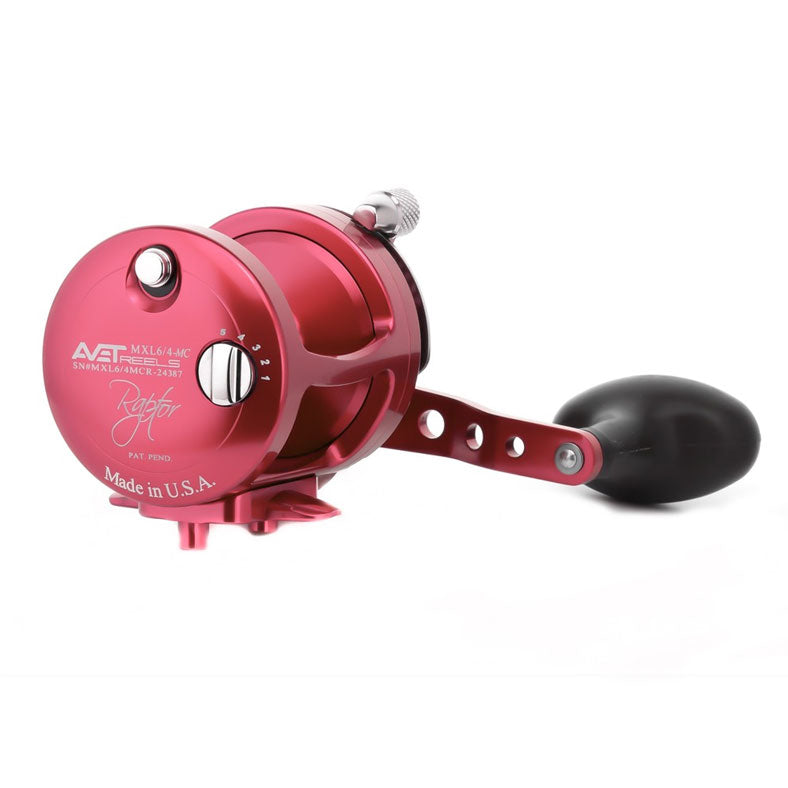 Avet MXL 6/4 Raptor Classic Two Speed Fishing Reel - Saltwater & Freshwater Fishing Gear for Offshore & Inshore Angling - Perfect for Deep Sea, Trolling & Casting Adventures