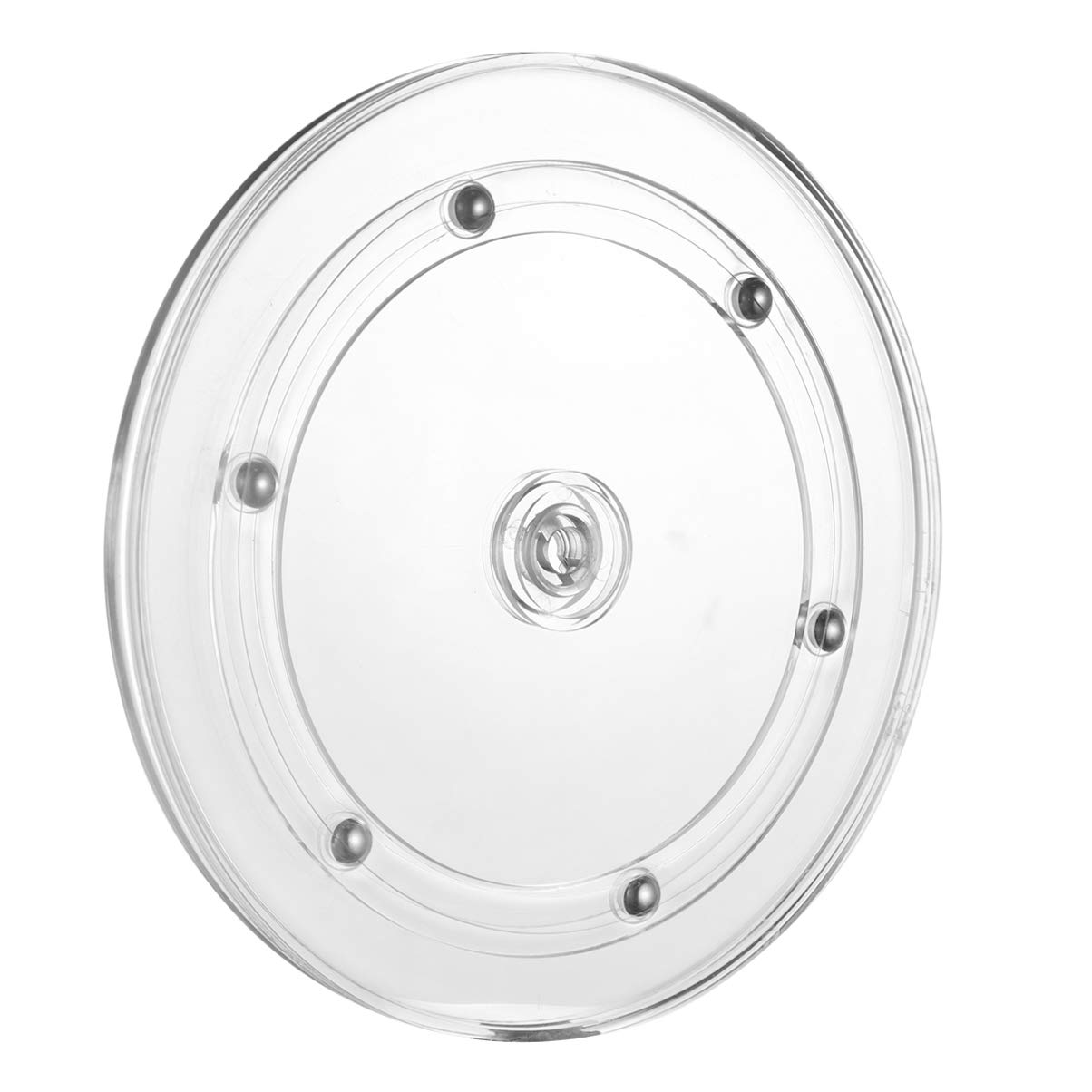 DOITOOL 7-Inch Acrylic Cake Turntable - Revolving Cake Stand for Baking, Decorating & Pastry Making - Durable Rotating Cake Decorating Stand for Home Bakers & Professional Chefs (Perfect for Birthday Cakes, Wedding Cakes & Dessert Presentation)