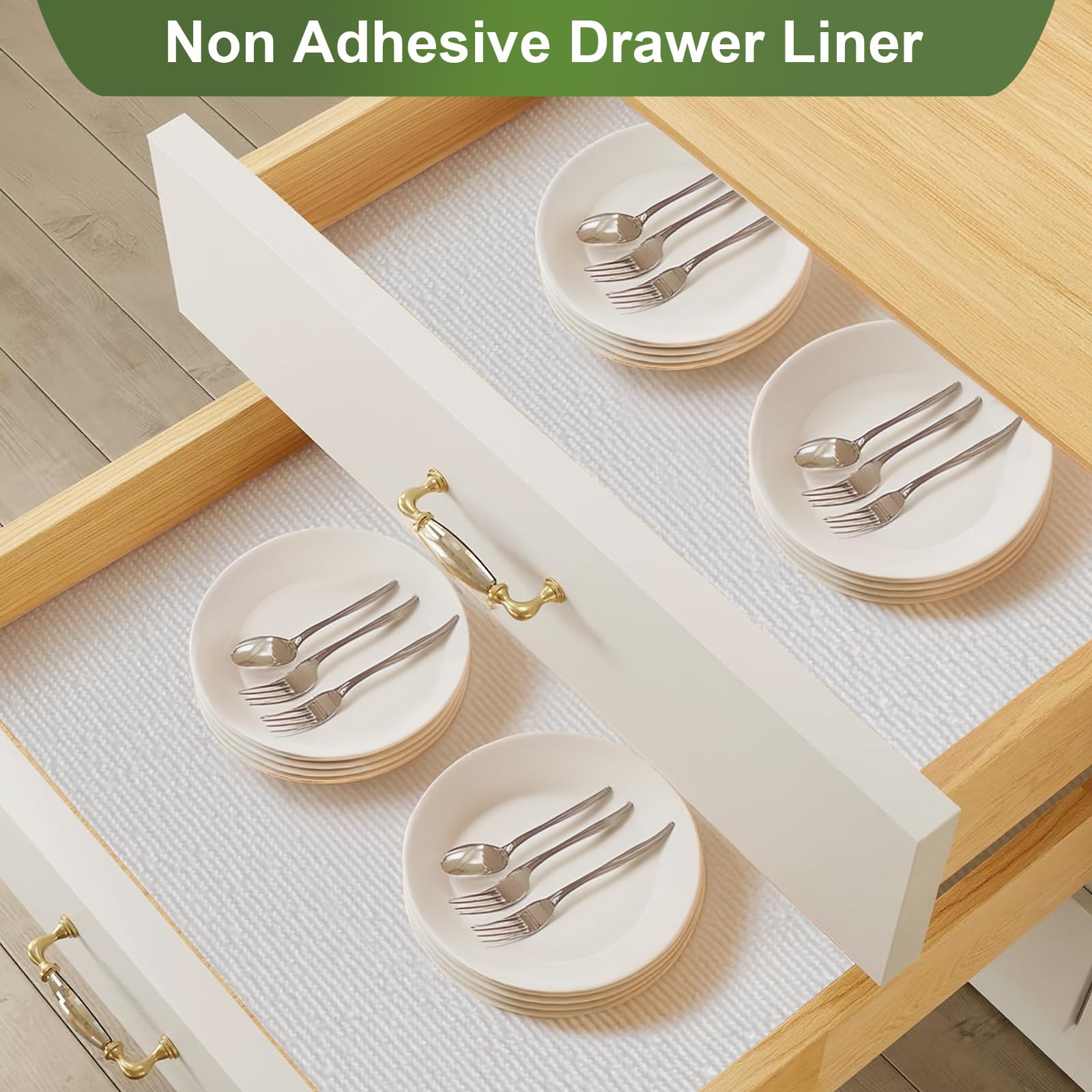 Non-Slip Thickened Moriah Shelf Liner - 12