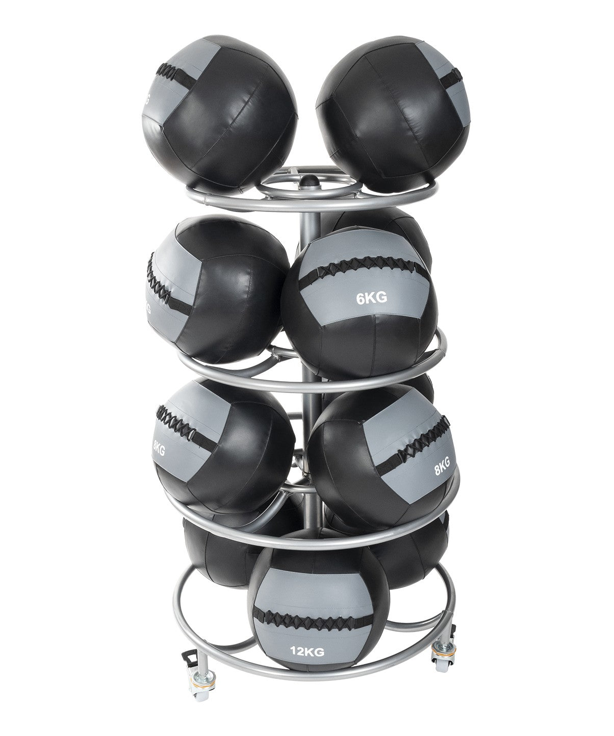 Wall Ball Rack - Heavy Duty Wall Mounted Sports Ball Storage Organizer for Basketball, Soccer, Volleyball - Perfect for Garage, Playroom, and Gym Organization