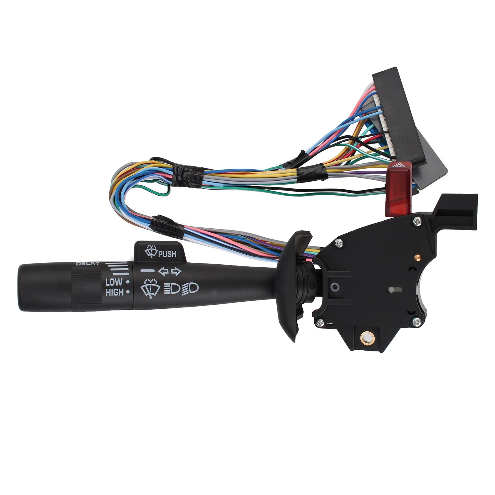 AUTOKAY 26100986 Turn Signal Switch Wiper Dimmer Hazard Warning Compatible with Chevy Blazer S10 Pickup GMC Sonoma Jimmy 1995-1997 - Aftermarket Replacement Part for Safe Driving & Night Visibility