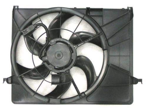 Go-Parts - Replacement Radiator Fan Assembly for 2006-2008 Hyundai Sonata 3.3L V6 Engine - Perfect Cooling Solution for Summer Driving & AC Performance