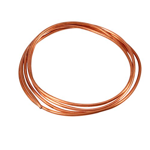 Soft Copper Tubing 2M (OD 4mm x ID 3mm) - High Quality Refrigeration Copper Pipe for HVAC, Plumbing & DIY Projects | Durable & Flexible Copper Tube for Air Conditioning, Water Lines & Crafting
