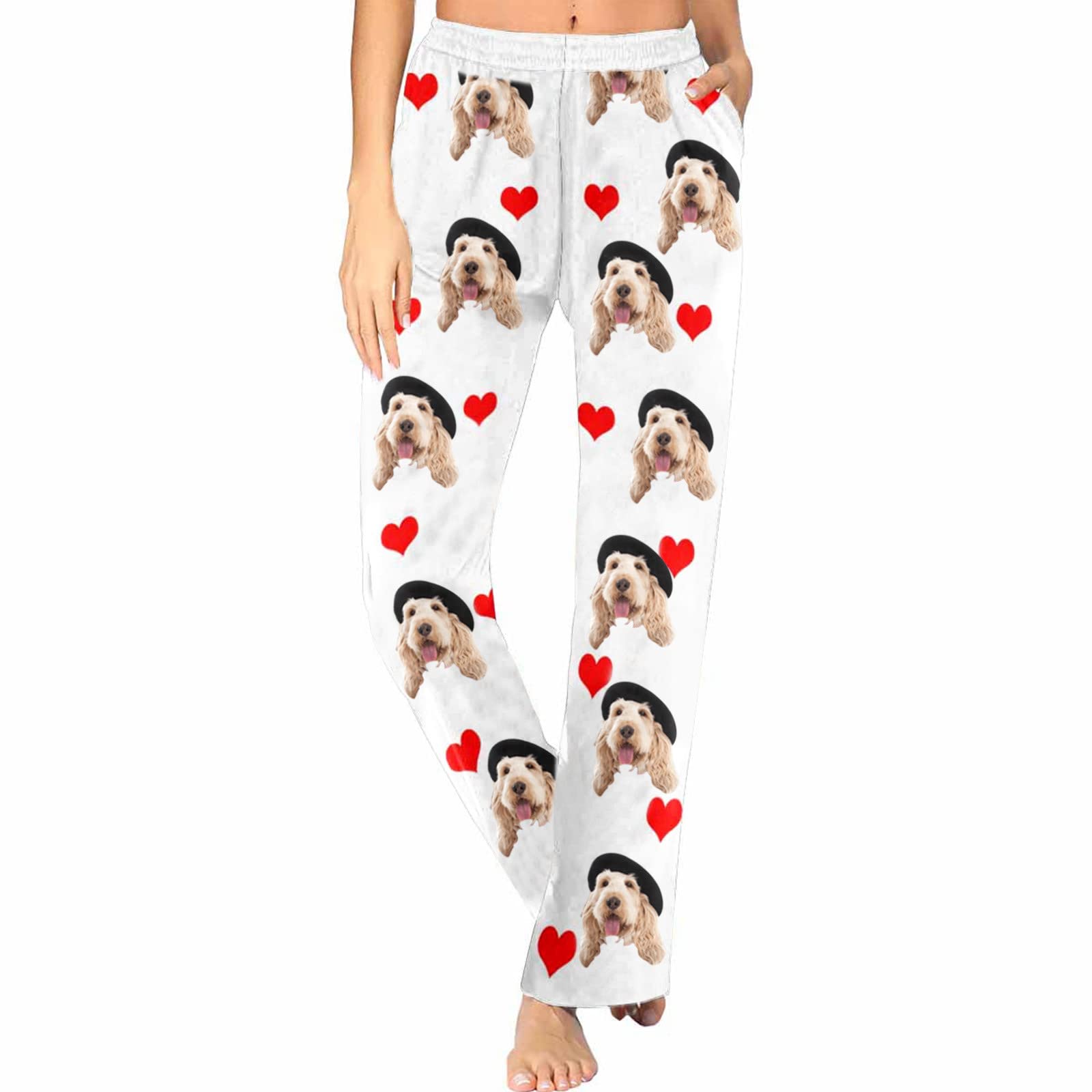 Women's Comfy Printed Pajama Pants with Pockets - Soft Lounge Pants for Sleep, Relaxing at Home & Casual Wear