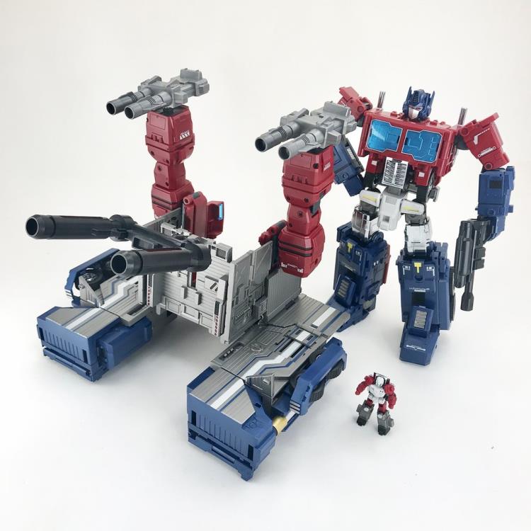 Fans Hobby Master Builder MB-06C V2 Power Baser Transformable Action Figure - Collectible Robot Toy for Fans & Display - Perfect for Gifts, Anime Enthusiasts, and Home Decor