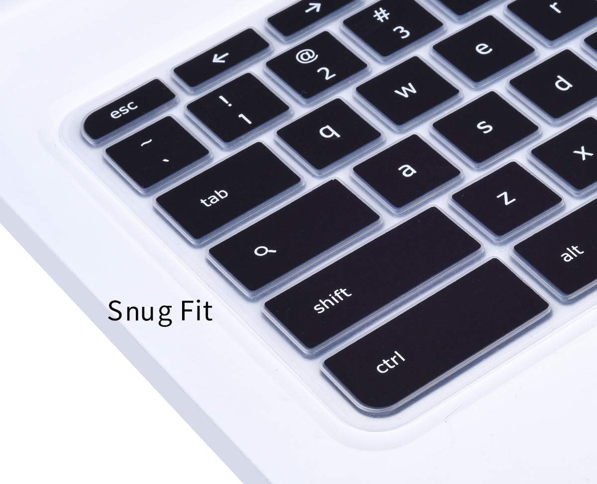 Acer Chromebook Keyboard Cover for 314/514/714 CB314/CB514/CB714, Spin 11 311 CP311/C733/511 & 14 CB3-431/CP5-471 Models - Durable Protective Skin (Black) - Perfect for School, Work & Travel Use