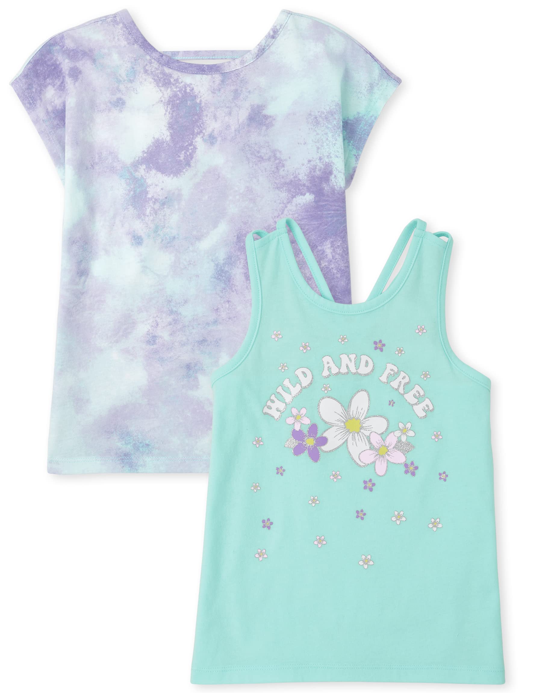 The Children's Place Girls Short Sleeve Fashion Top - Cute Casual Tee for Toddler & Kids - Perfect for Playdates, School & Everyday Wear