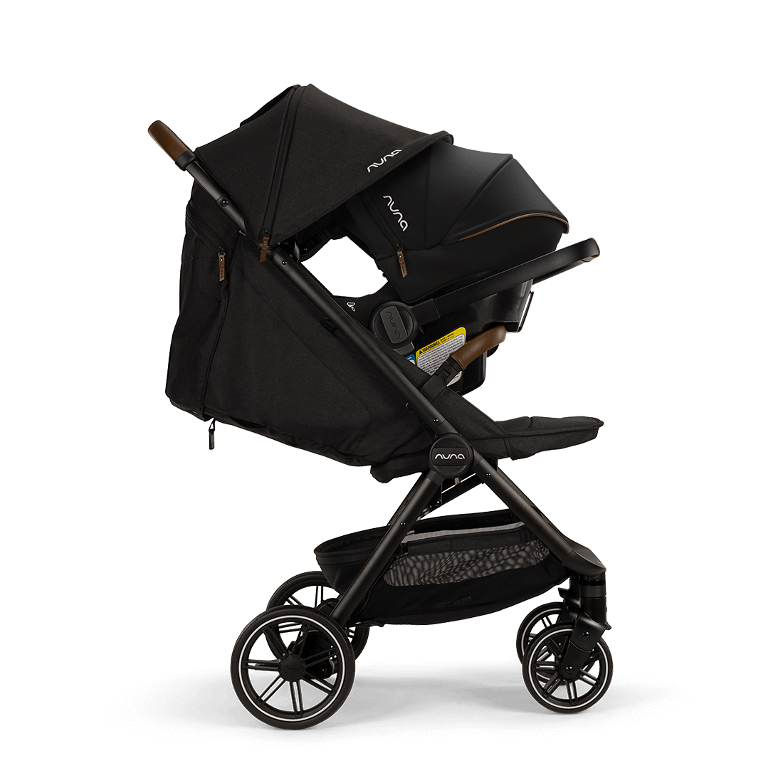 Nuna TRVL lx + PIPA urbn Lightweight Travel Stroller and Car Seat System for Infants – Perfect for Air Travel, City Walks, and Everyday Use