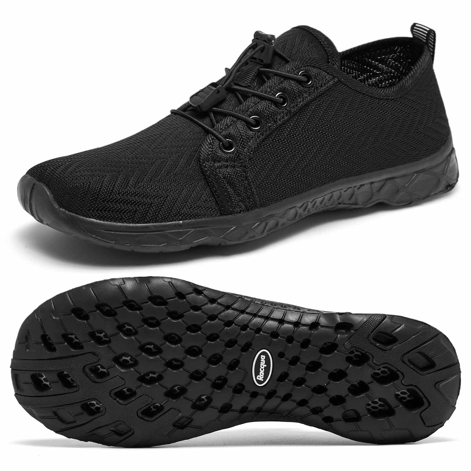 Racqua Unisex Breathable Mesh Water Shoes for Men & Women - Perfect for Beach, Pool, Swimming & Water Sports