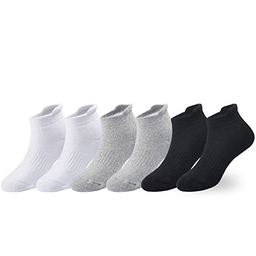 Low Cut_black/White/Grey,6 Pack