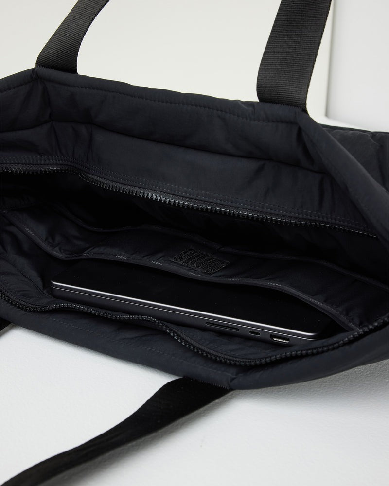 Stylish All-Around Black Tote Bag for Women - Perfect for Work, Travel, and Everyday Use