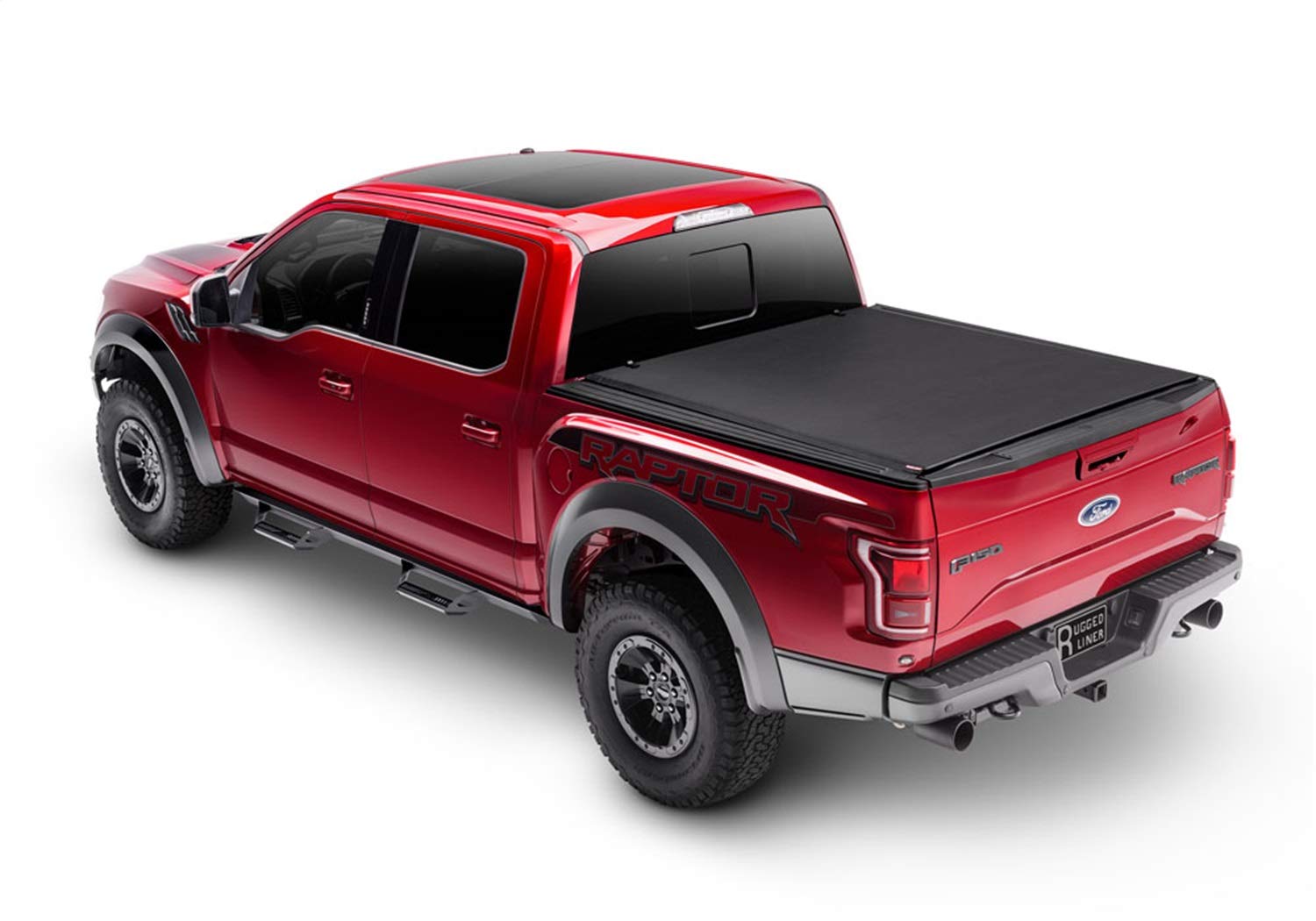 Rugged Liner Premium Rollup Truck Bed Tonneau Cover | RC-C5507 | Fits 2007-2013 Chevy Silverado & GMC Sierra (Without Utility Track) | 5.5 ft Bed | Durable Weather Protection for Pickup Trucks | Ideal for Hauling & Outdoor Adventures