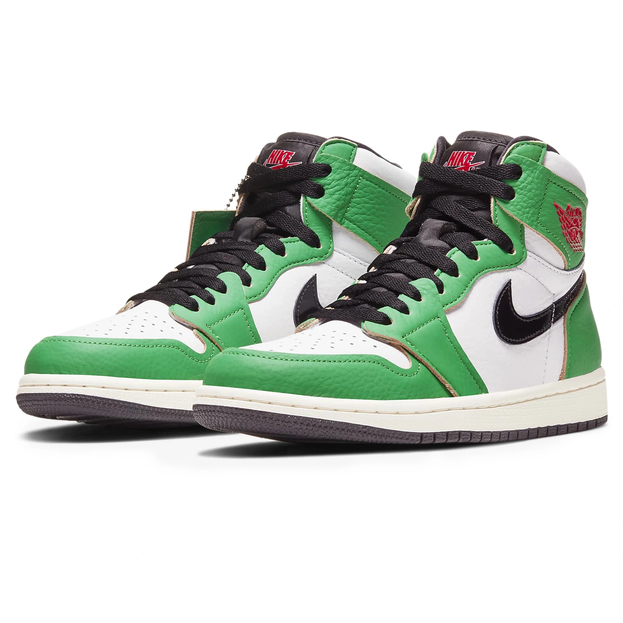 Air Jordan 1 High Lucky Green Women's Basketball Shoes - Retro Style Sneakers for Casual Wear, Street Fashion & Sports Performance