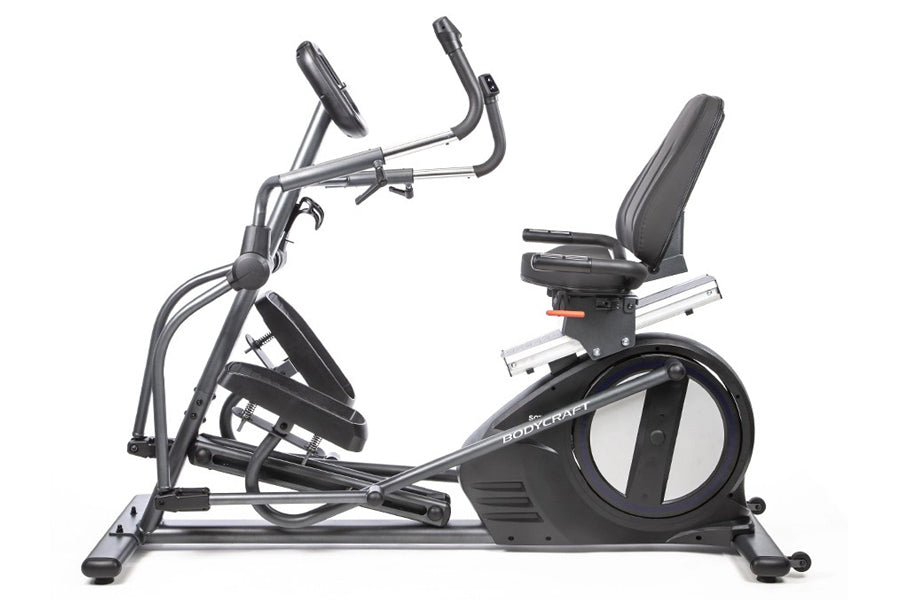 BodyCraft SCT400g Seated Elliptical Cross Trainer Machine for Home Workout - Low Impact Cardio Exercise Equipment for Seniors & Physical Therapy - Perfect for Small Spaces & Office Use