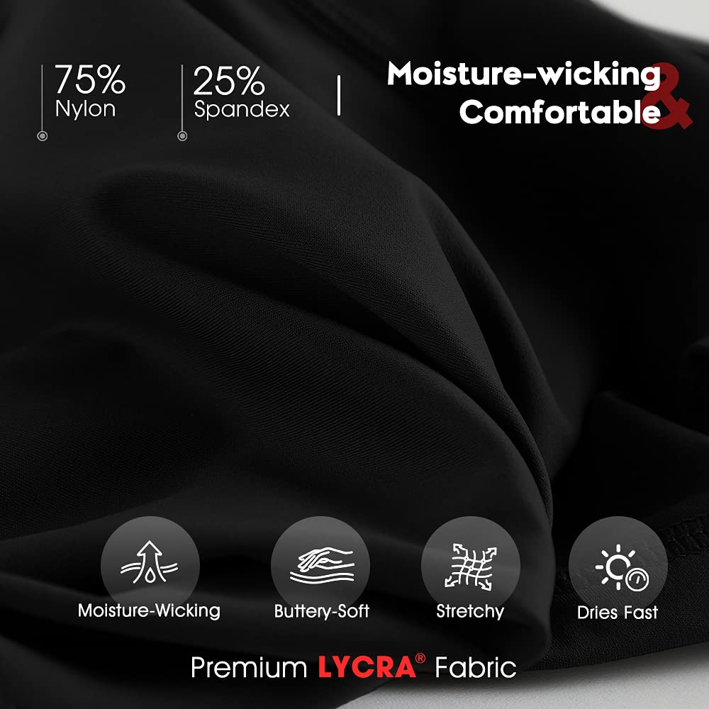 MANCYFIT Women's High Waist Yoga Shorts - 13