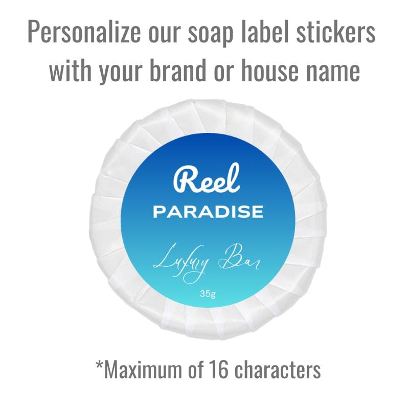 Custom Beach Design Soap Labels - Personalized Waterproof Stickers for Handmade Soaps, Wedding Favors & Spa Gifts - Perfect for DIY Crafts, Party Decorations & Small Business Branding