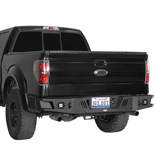 09-14 Ford F-150 SuperCrew Full Width Front Bumper, Rear Bumper & Roof Rack Set (Excluding Raptor) | Heavy-Duty Off-Road Protection & Cargo Solutions for Pickup Trucks