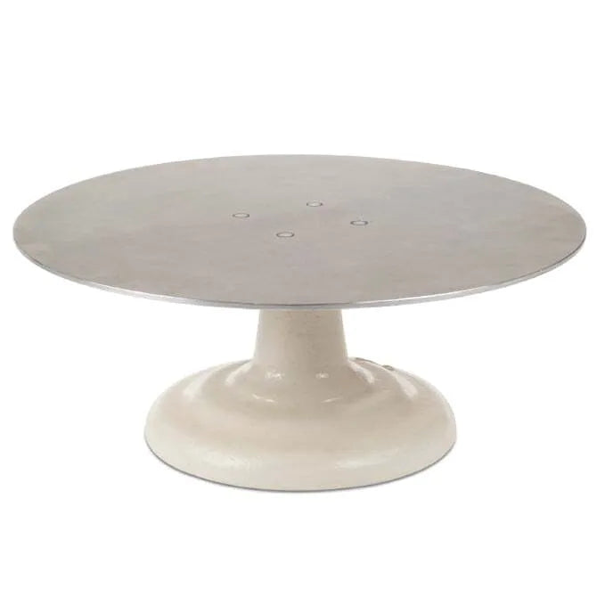 Premium Aluminum Decorating Turntable for Cake, Pottery & DIY Crafts - 360° Rotating Stand for Smooth Icing, Painting & Decorating Projects