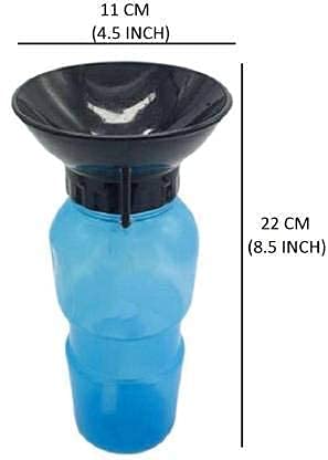 GLIVE BPA-Free Portable Dog Water Bottle - Leak-Proof Travel Water Feeder & Drinking Cup for Pets | Perfect for Hiking, Walking, and Outdoor Adventures