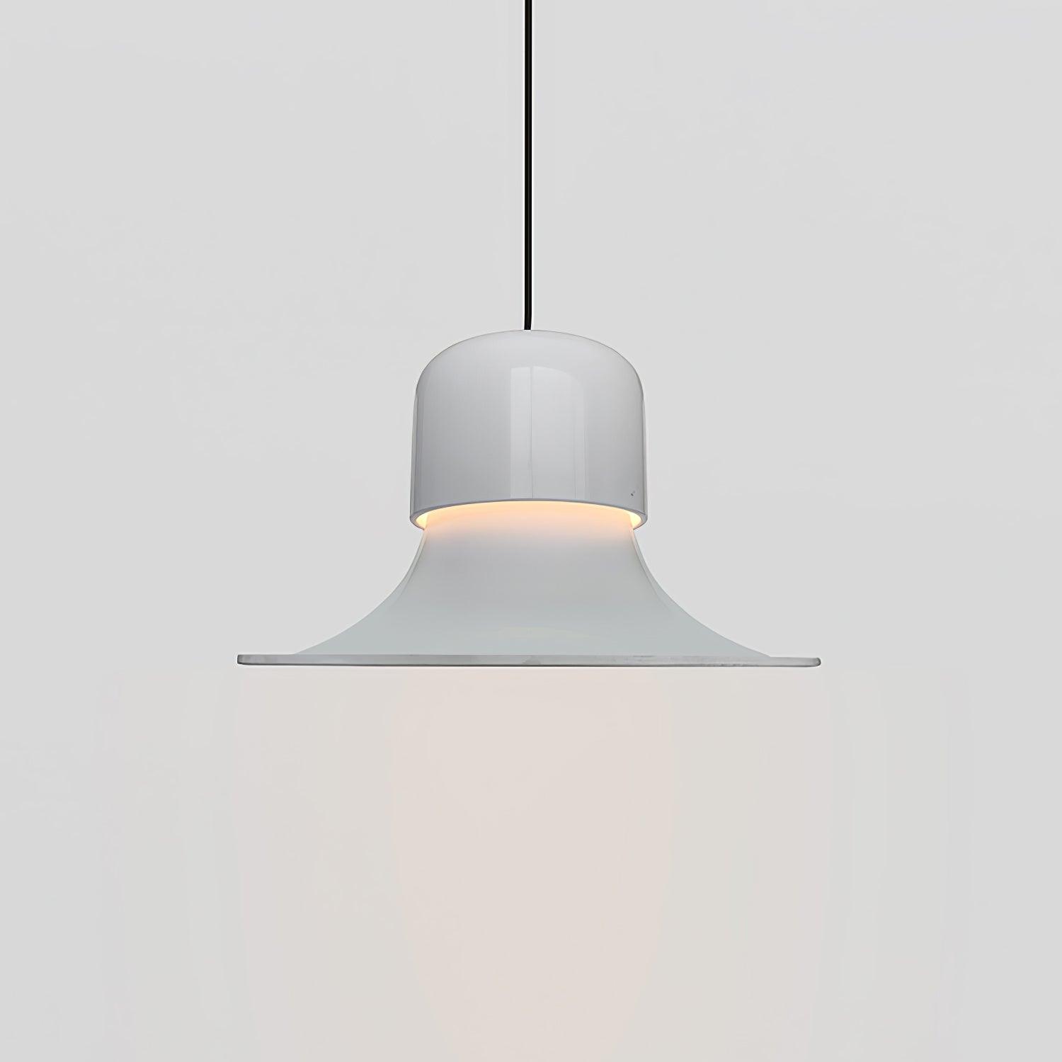 Modern Campana Pendant Light - Stylish Glass Hanging Lamp for Kitchen Island, Dining Room & Living Room Decor