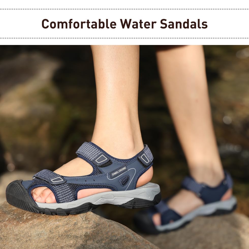 CAMEL CROWN Women's Waterproof Hiking Sandals for Outdoor Trekking & Beach