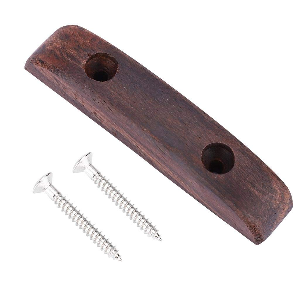 VBESTLIFE Bass Guitar Thumb Rest with Mounting Screws - Compatible with Fender Precision Bass & Jazz Bass - Ergonomic Support for Comfortable Playing During Practice & Live Performances