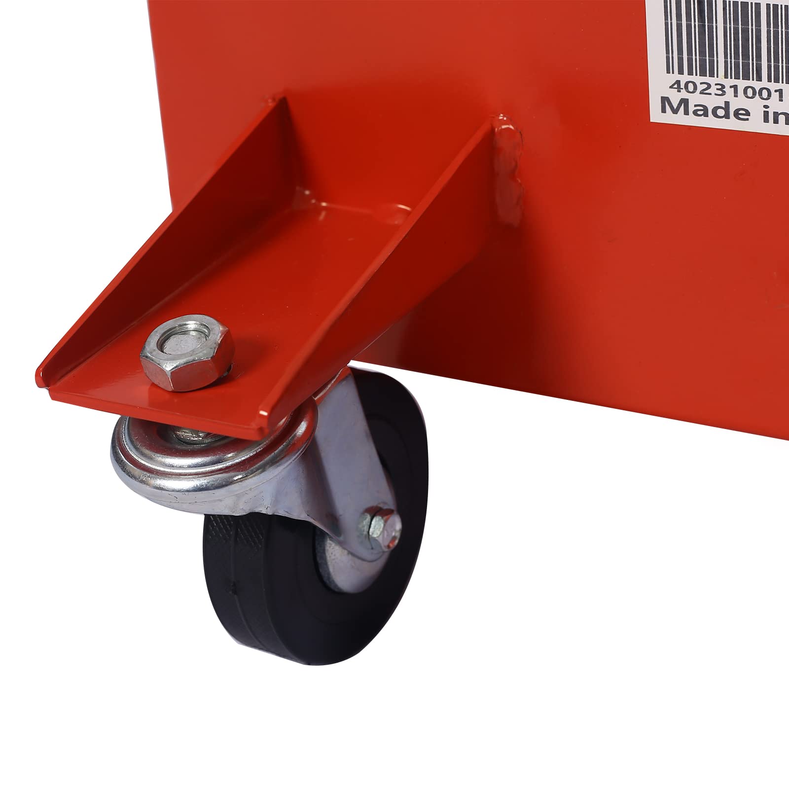 Yoluckea 17 Gallon Portable Oil Drain Pan with Pump - Foldable Handle, 7 ft Hose & Swivel Caster Wheels for Easy Car & Truck Oil Changes - Ideal for DIY Mechanics & Quick Lube Stations