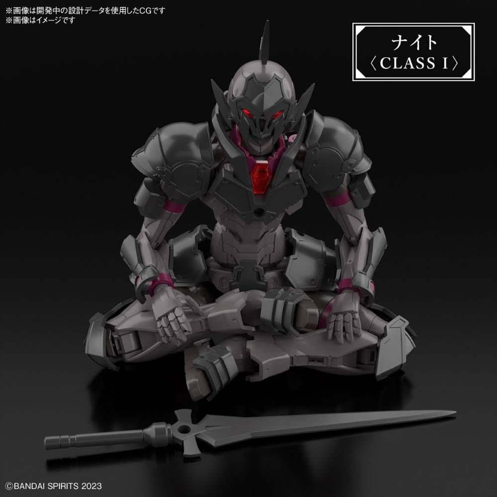 Bandai 30 Minutes Fantasy 30MF #02 1/144 Rosan Knight Plastic Model Kit - Easy Build for Beginners, Perfect for Anime Fans & Collectors | Great for Display, Gifts, and DIY Hobby Projects