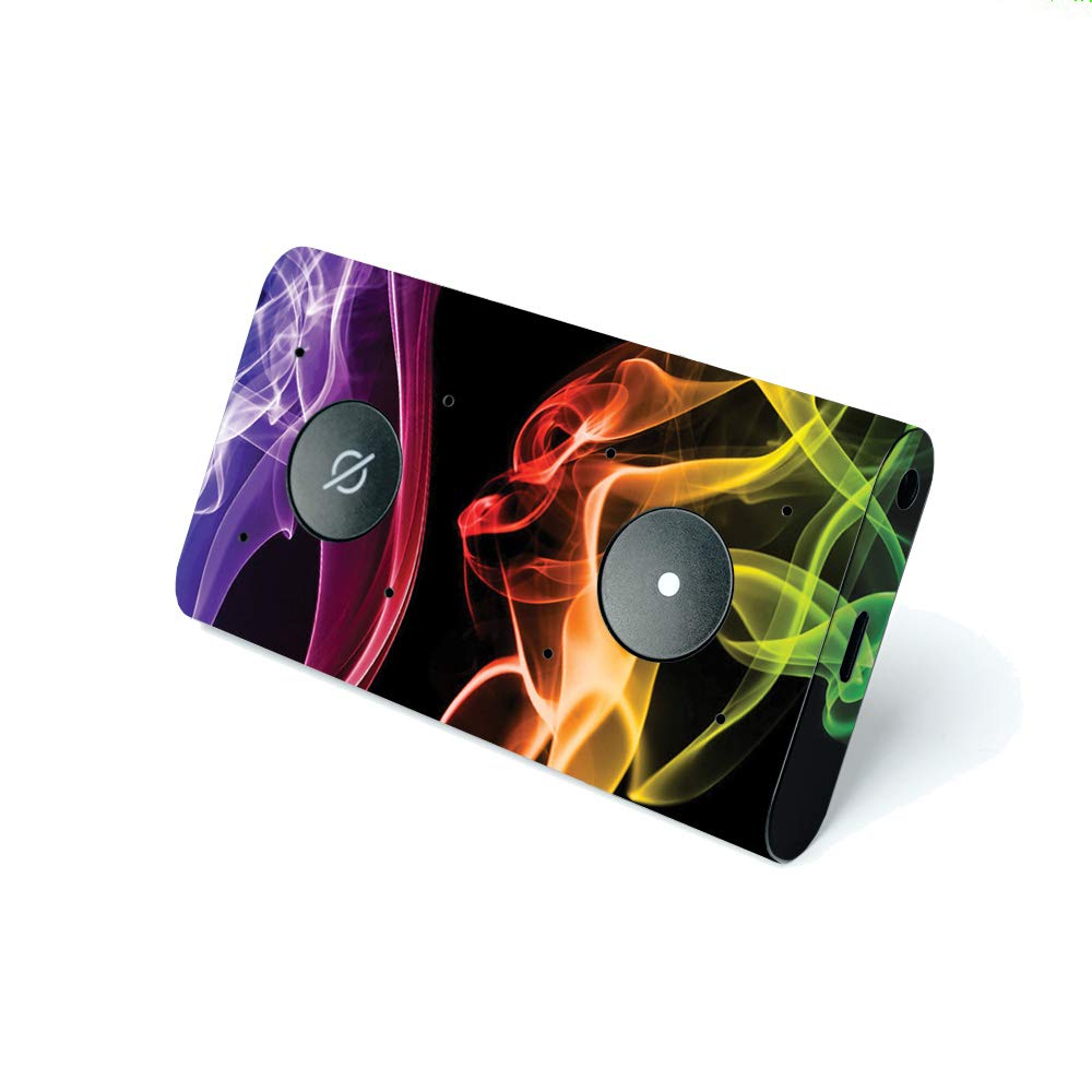 MightySkins Vinyl Decal Wrap Cover for Amazon Echo Auto - Bright Smoke | Protective & Durable Skin | Easy to Apply & Remove | Made in USA | Perfect for Car, Office & Home Decor