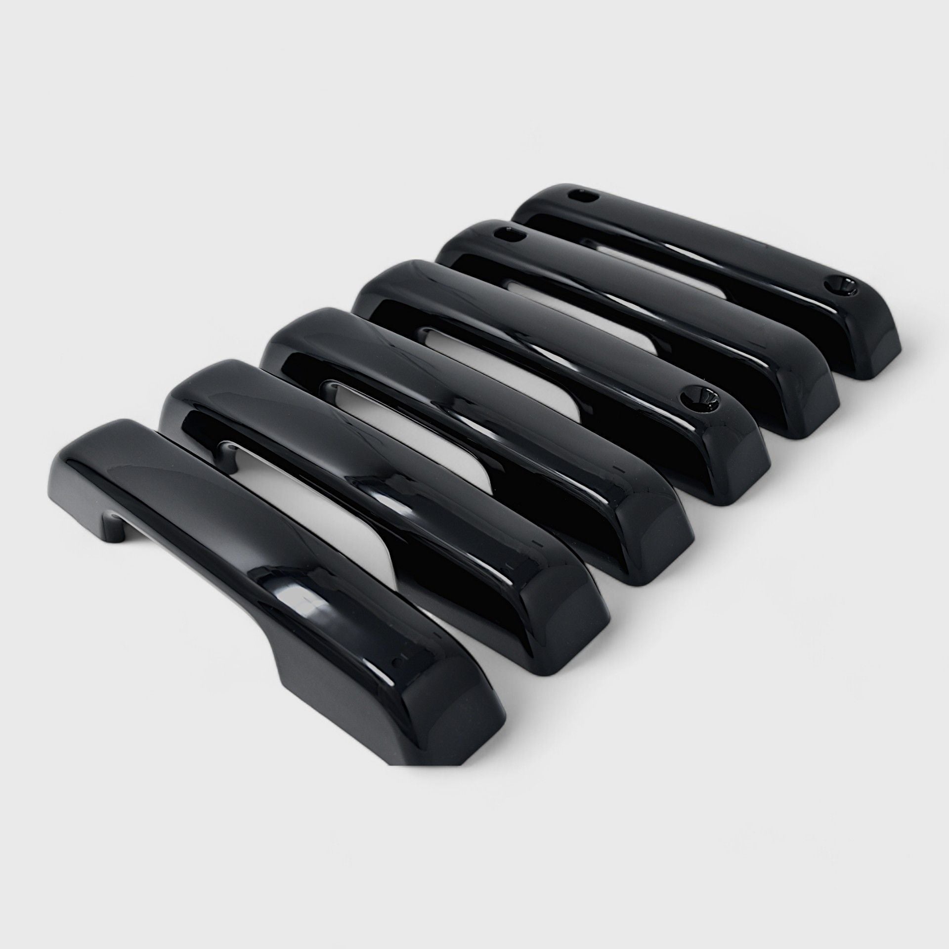 Gloss Black Chrome Delete Door Handle Cover for Cars - Compatible with Smart Key (Model DH6331BLK) | Upgrade Your Vehicle's Exterior Style for a Sleek Look
