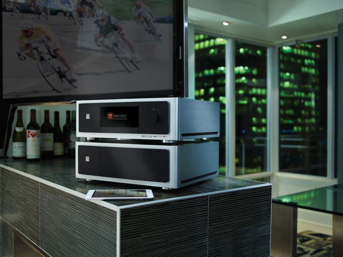 NAD Master Series M28 Seven Channel Power Amplifier - High Performance Home Theater & Audio System for Movies, Music & Gaming