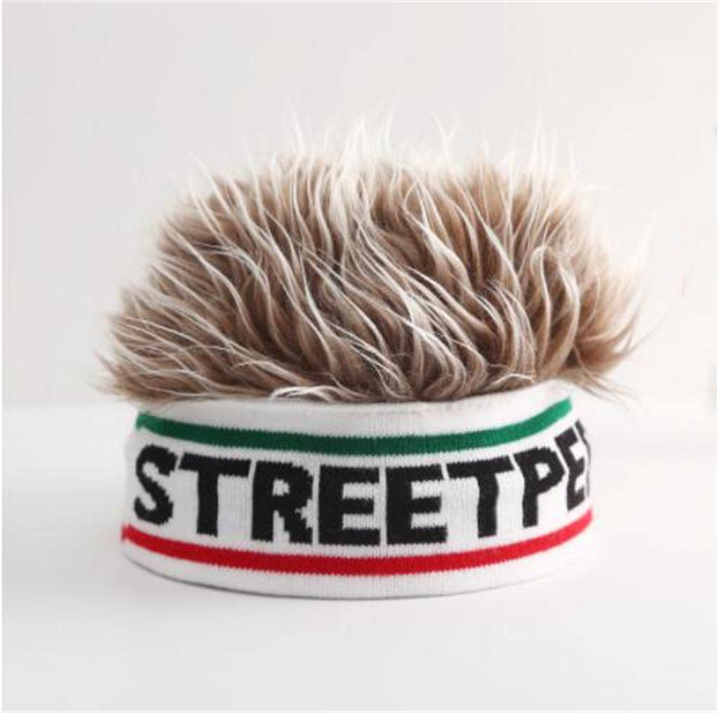 Stylish Wig Cap Hat for Women & Men - Hip Hop Bowler Hat with Hairpieces, Winter Baseball Cap for Street Fashion | Perfect for Cosplay, Halloween, and Daily Wear