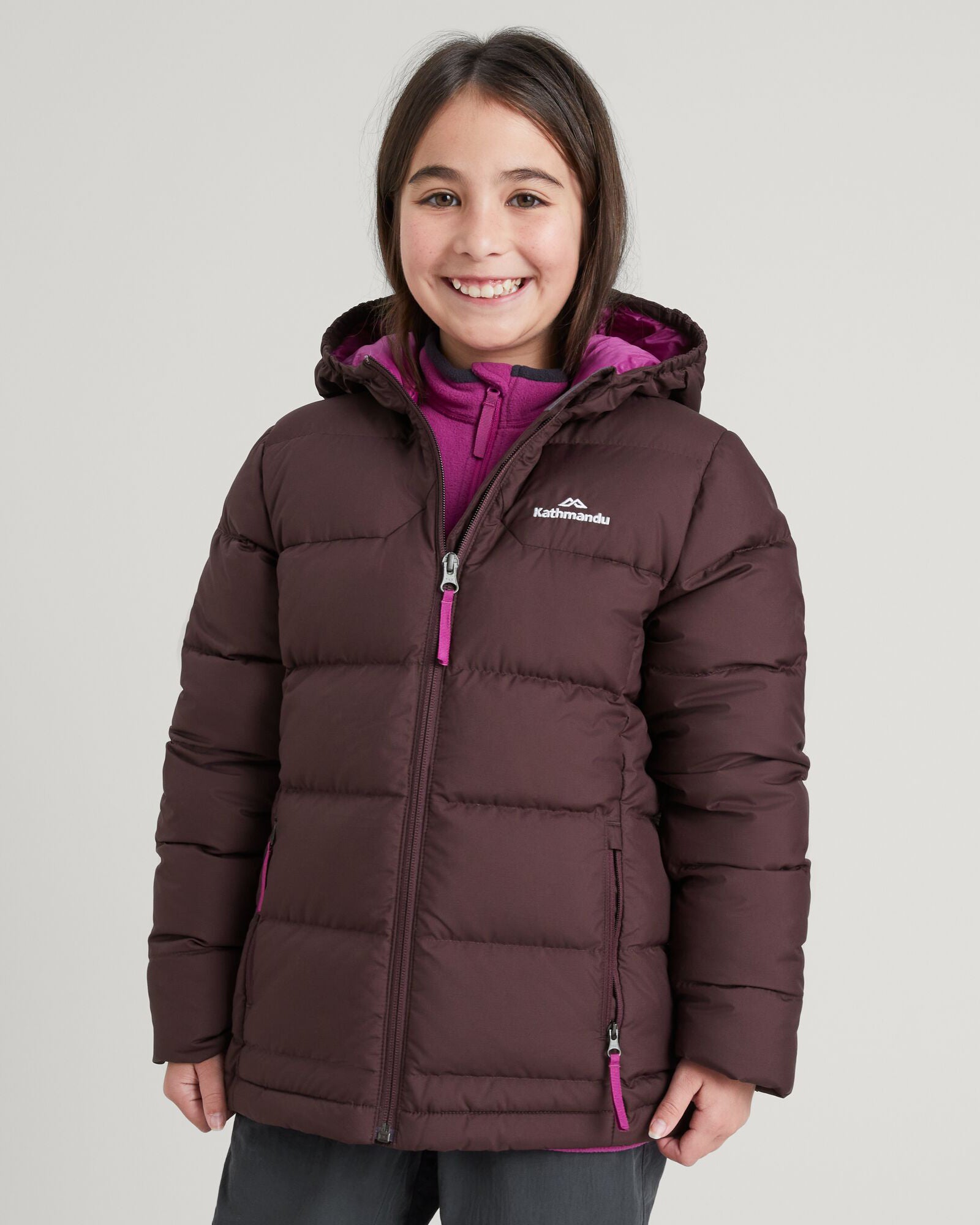 Girls' Epiq Down Jacket with Pony Design - Warm Winter Coat for Kids - Perfect for Outdoor Activities, School, and Cold Weather Adventures
