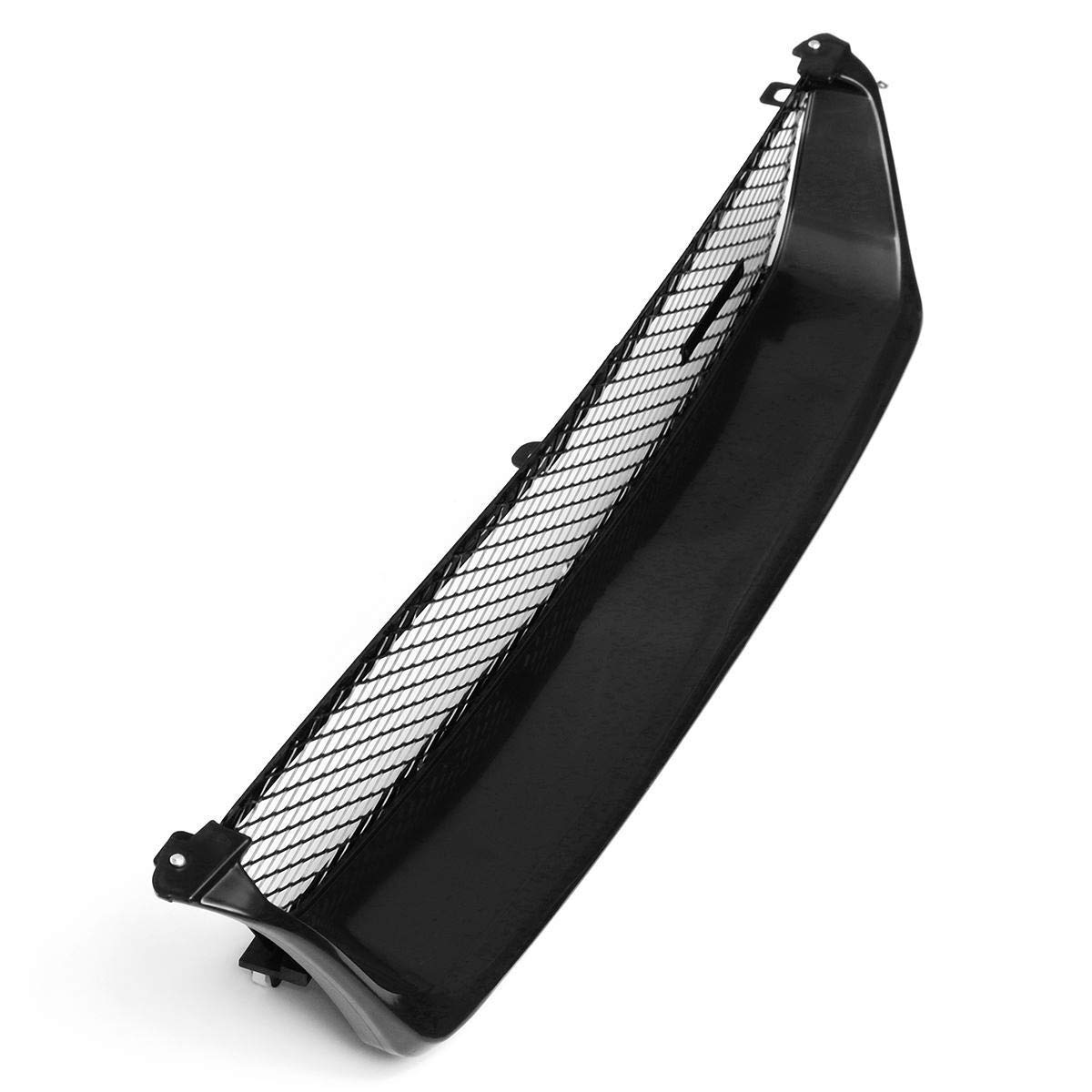 Glossy Black Racing Grille Front Bumper Cover for Toyota Corolla AE101 (1993-1997) - Wagon Style Mesh Design - Enhances Airflow & Aggressive Look - Perfect for Car Enthusiasts & Street Racing Upgrades
