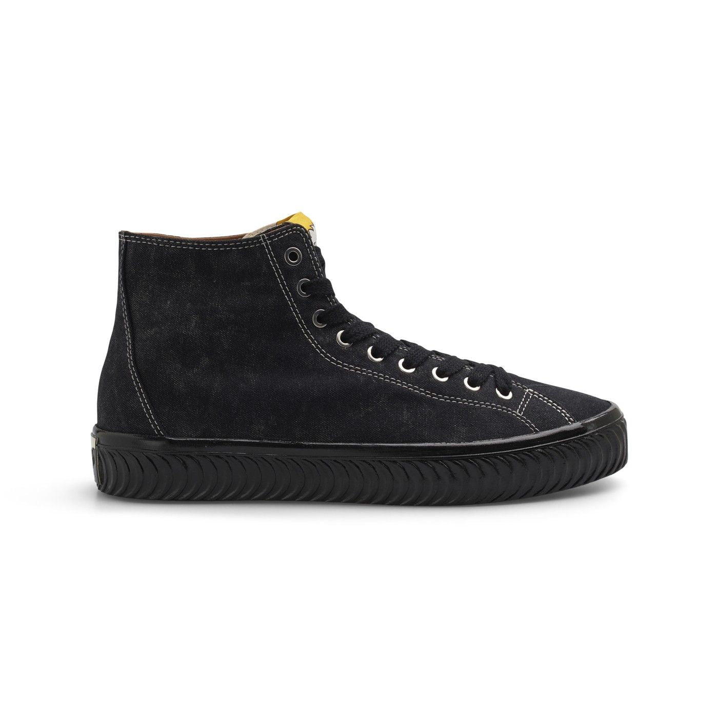 Last Resort AB VM003 Canvas Spitfire Sneakers - Black/Black | Retro Skate Shoes for Men & Women | Perfect for Streetwear & Casual Outfits