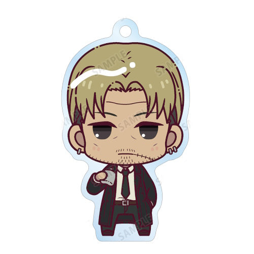 Chainsaw Man Anime Keychain - 2 Inch Acrylic Keychain with Armabianca Design - Perfect for Backpacks, Key Rings, and Anime Collectors