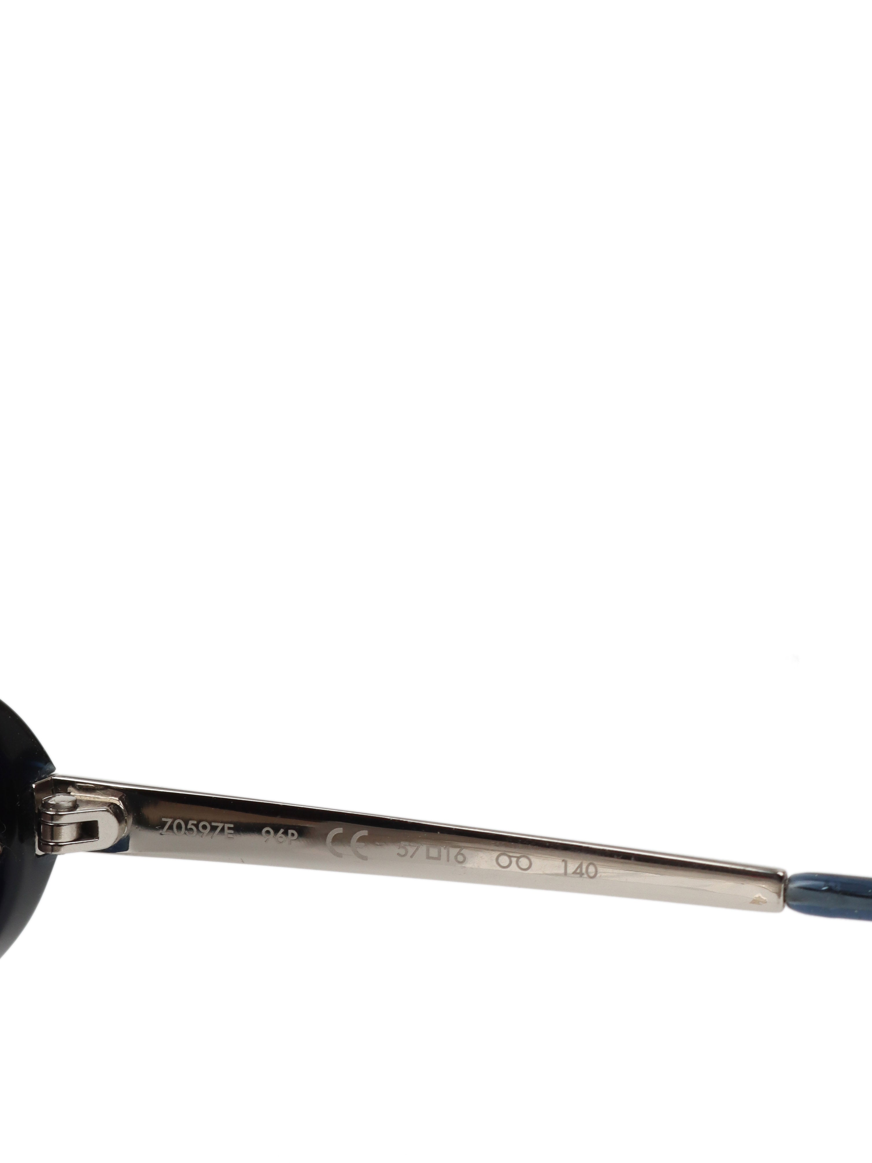 Louis Vuitton Z0597 Black Glitter Bluebell Sunglasses for Women - Luxury Designer Shades for Beach, Driving & Fashion Outfits