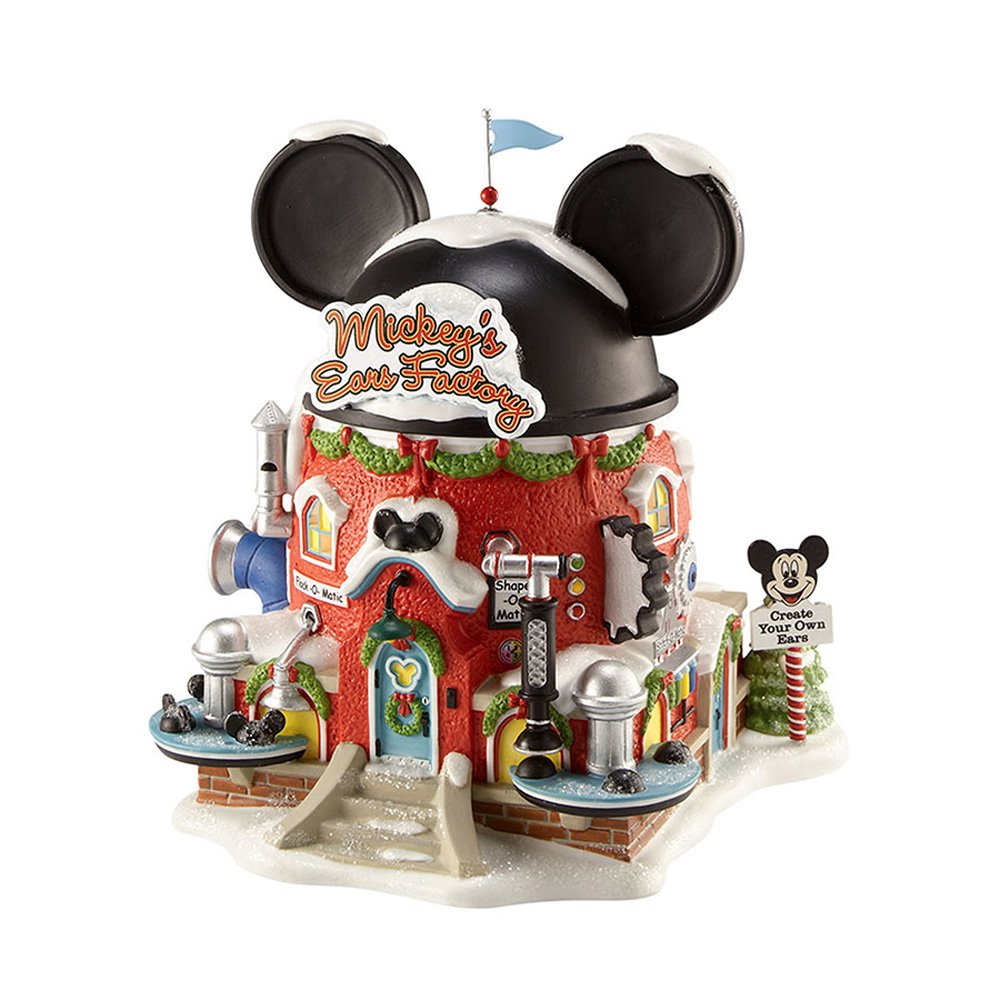 Department 56 North Pole Village Mickey's Ear Factory 6.69