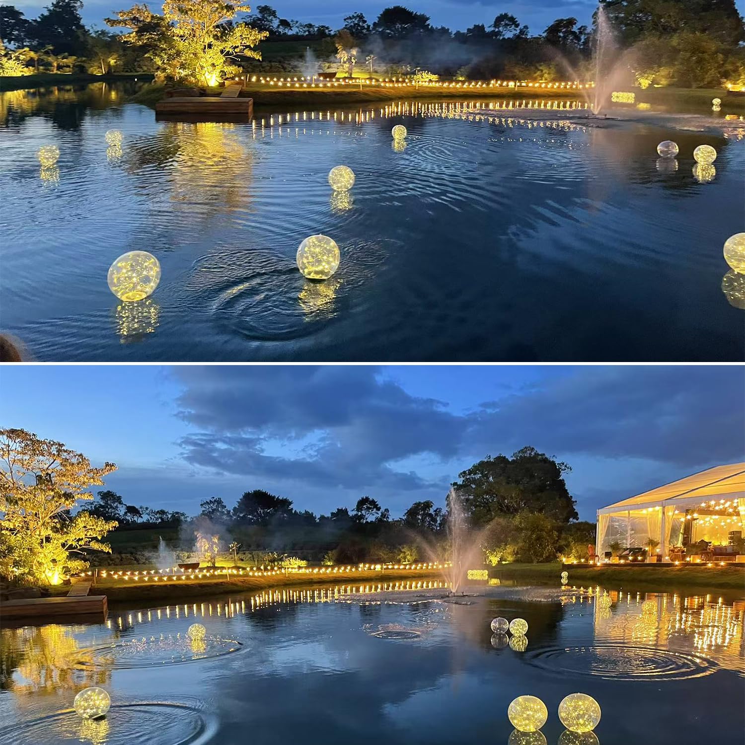 Solar Powered Floating Pool Lights - 14