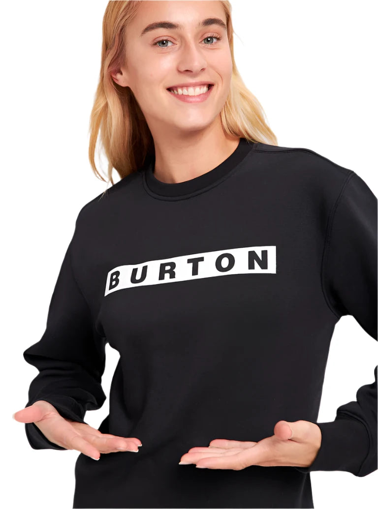 Burton Vault Crewneck Sweatshirt 2025 - Men's Casual Pullover Hoodie | Soft Cotton Blend | Streetwear & Outdoor Activities