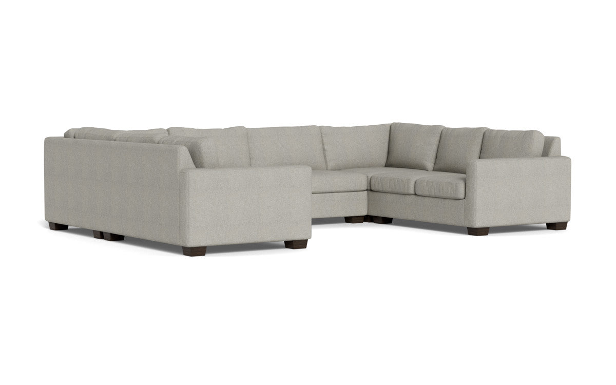 Track 141 Corner Sofa U Sectional - Modern L-Shaped Couch with Reversible Chaise, Soft Fabric Upholstery for Living Room, Family Room & Home Theater Comfort | Perfect for Small Spaces & Apartment Living