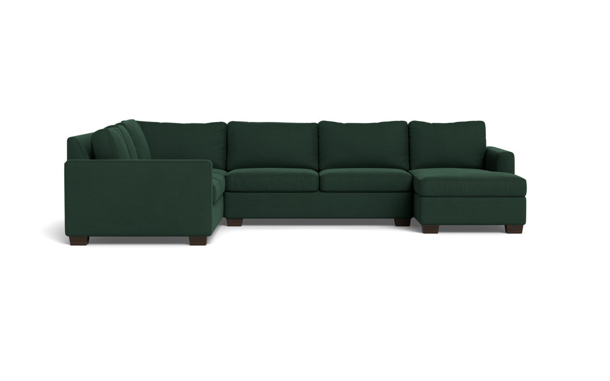 Track 141 Corner Sectional Sofa with Right Chaise Lounge - Modern L-Shaped Couch for Living Room, Family Room & Home Theater Comfort