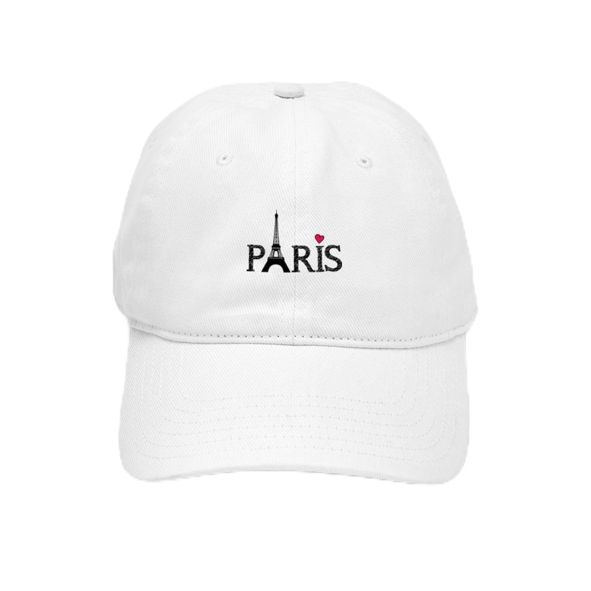 Paris France Baseball Cap - Adjustable & Stylish for Travel & Outdoors