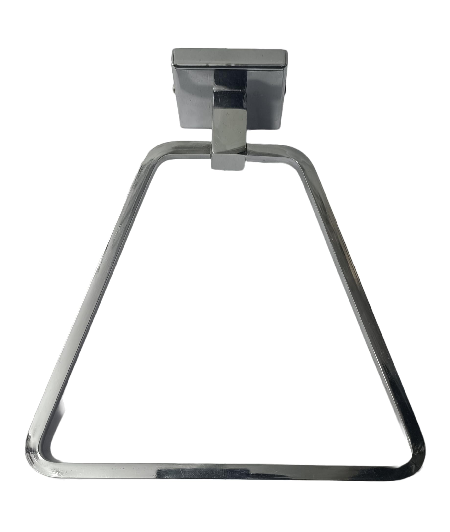 Stainless Steel Wall Mounted Towel Holder - Rustproof Bathroom Towel Rack for Kitchen & Bathroom Organization