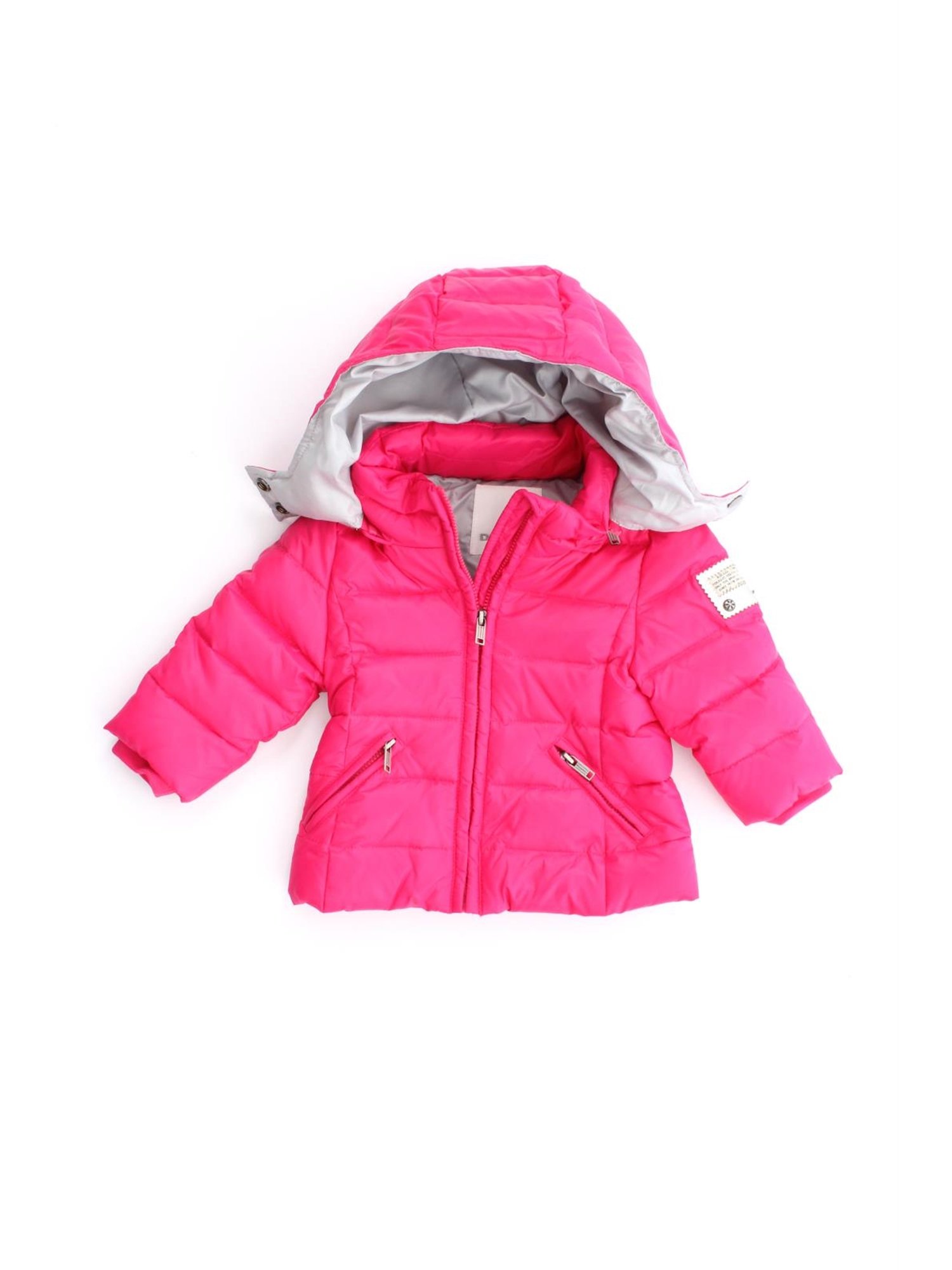 Diesel Baby Girls' Jimib Down Hooded Jacket - Warm Winter Coat for Toddlers - Perfect for Outdoor Play & Cold Weather